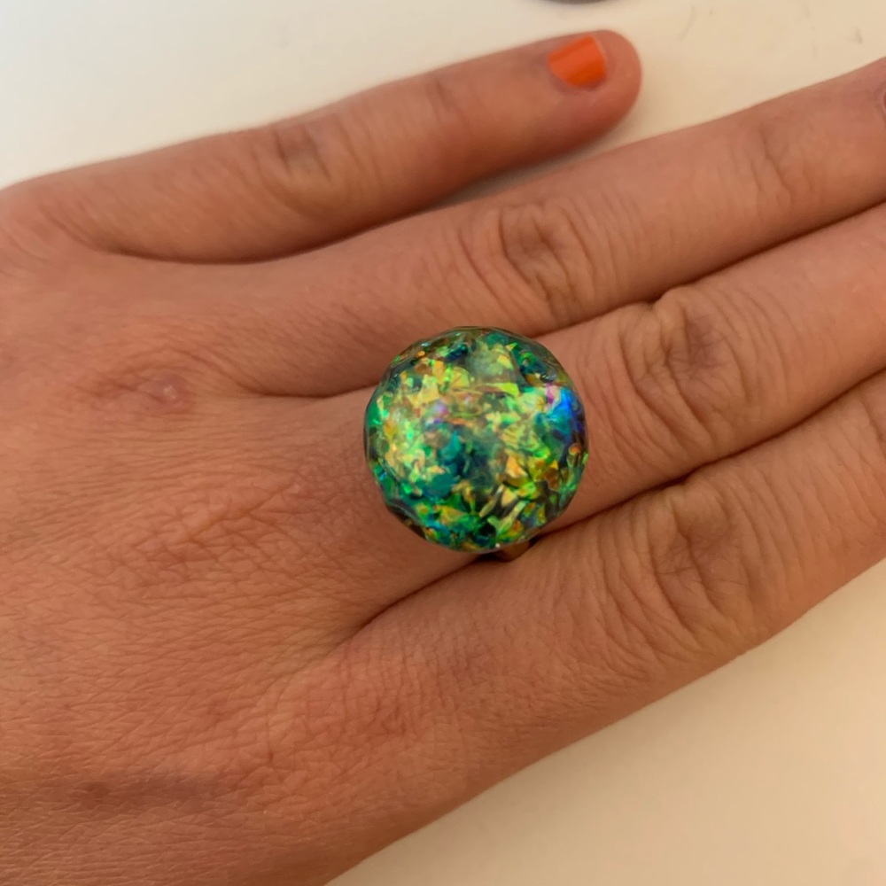 & Other Stories unique oversized statement ring